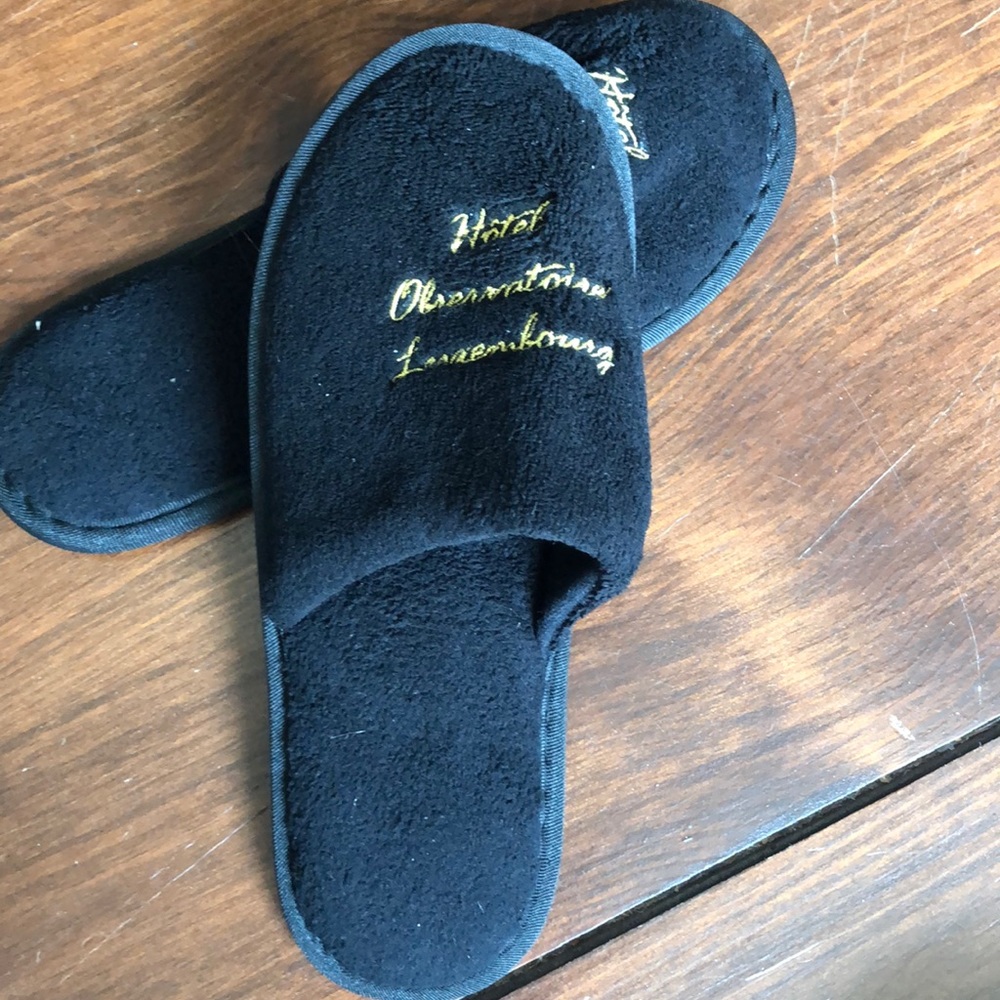 Hotel observatoire luxembourg paris slippers